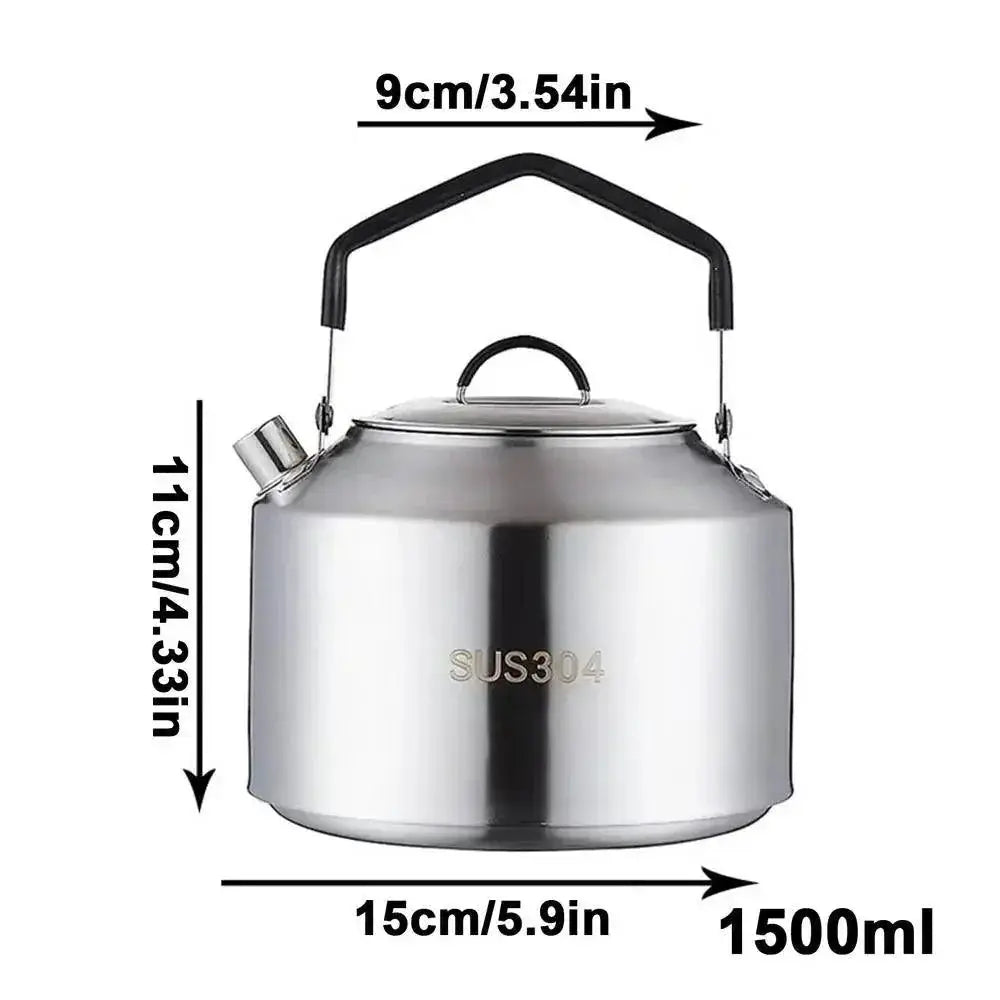 Camping Kettle for Hikers Fast Heating — product view