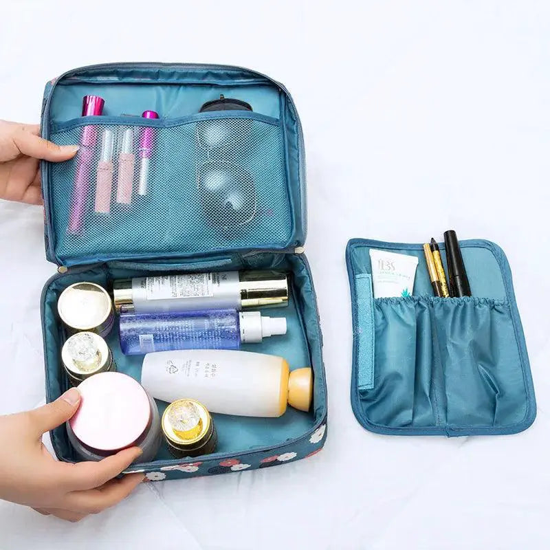Outdoor Travel Cosmetic Bag Waterproof Makeup Case For Women