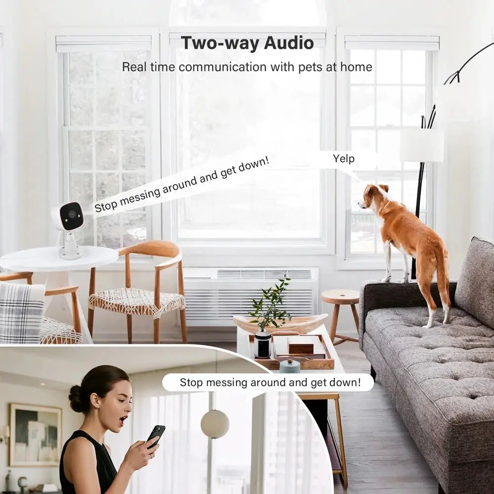 Outdoor Wireless Security Camera 3MP 1296P With WiFi For Property Monitoring