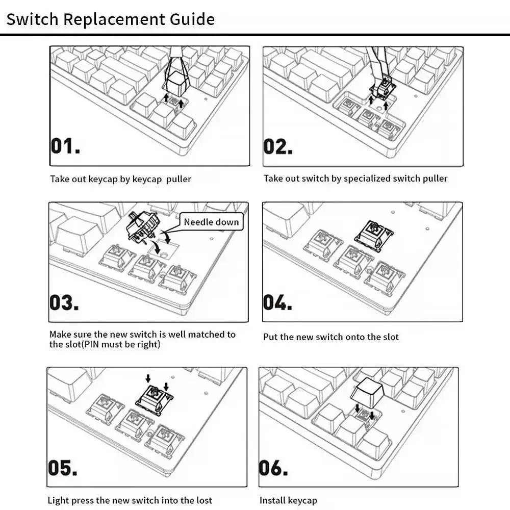 Outemu Mechanical Keyboard Switch For Typing And Gaming
