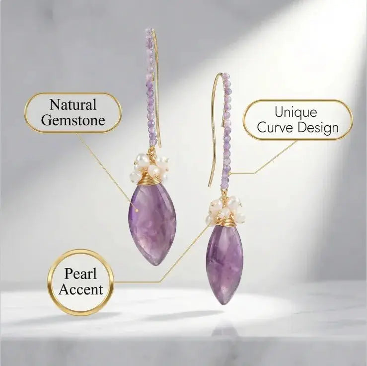 Radiant Gemstone Earrings for Women — product view 9