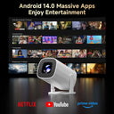 P30 Pro Mini Projector for Movie Night