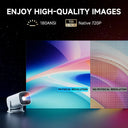 P30 Pro Mini Projector for Movie Night