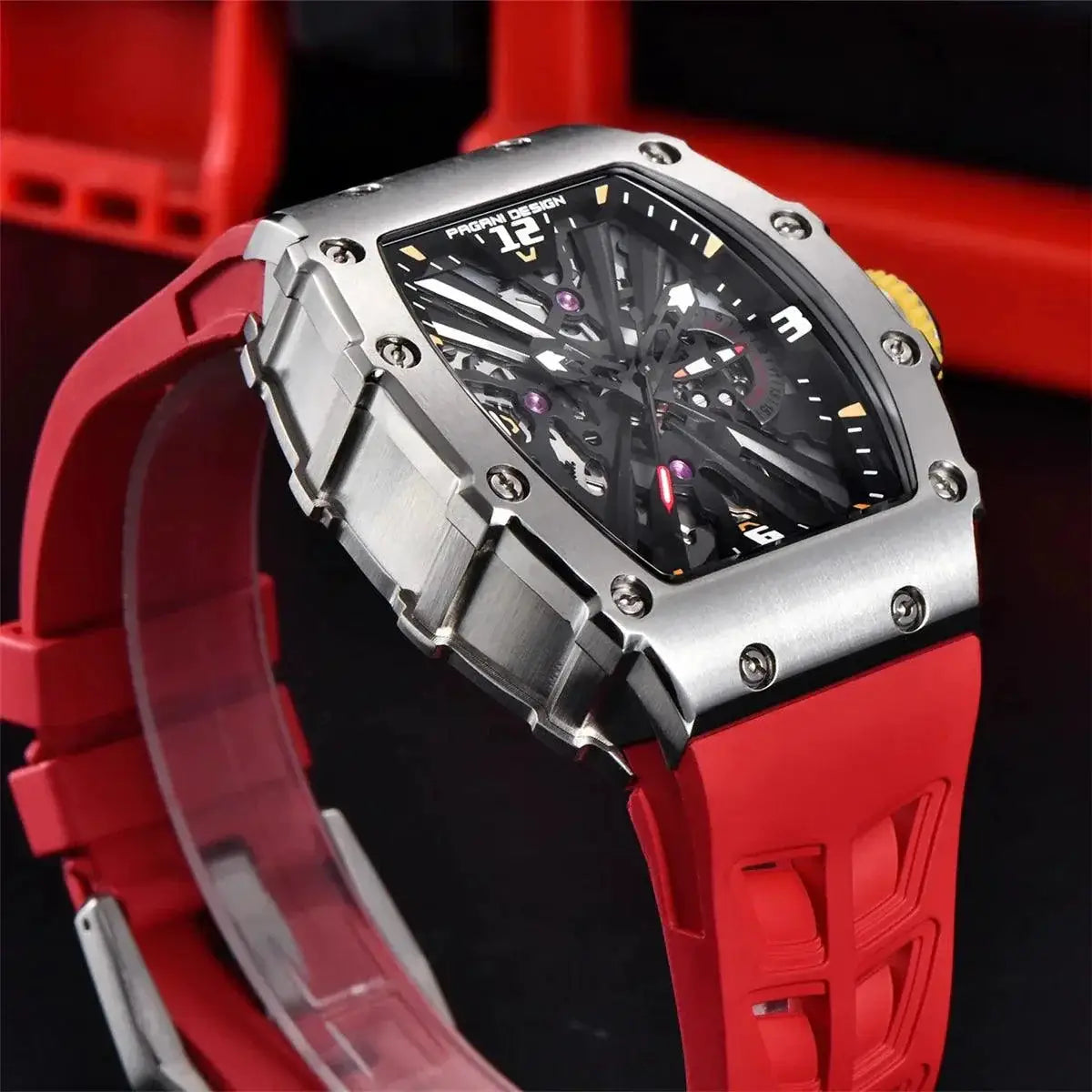 Pagani Design 2023 Mens Quartz Watch Sapphire Waterproof