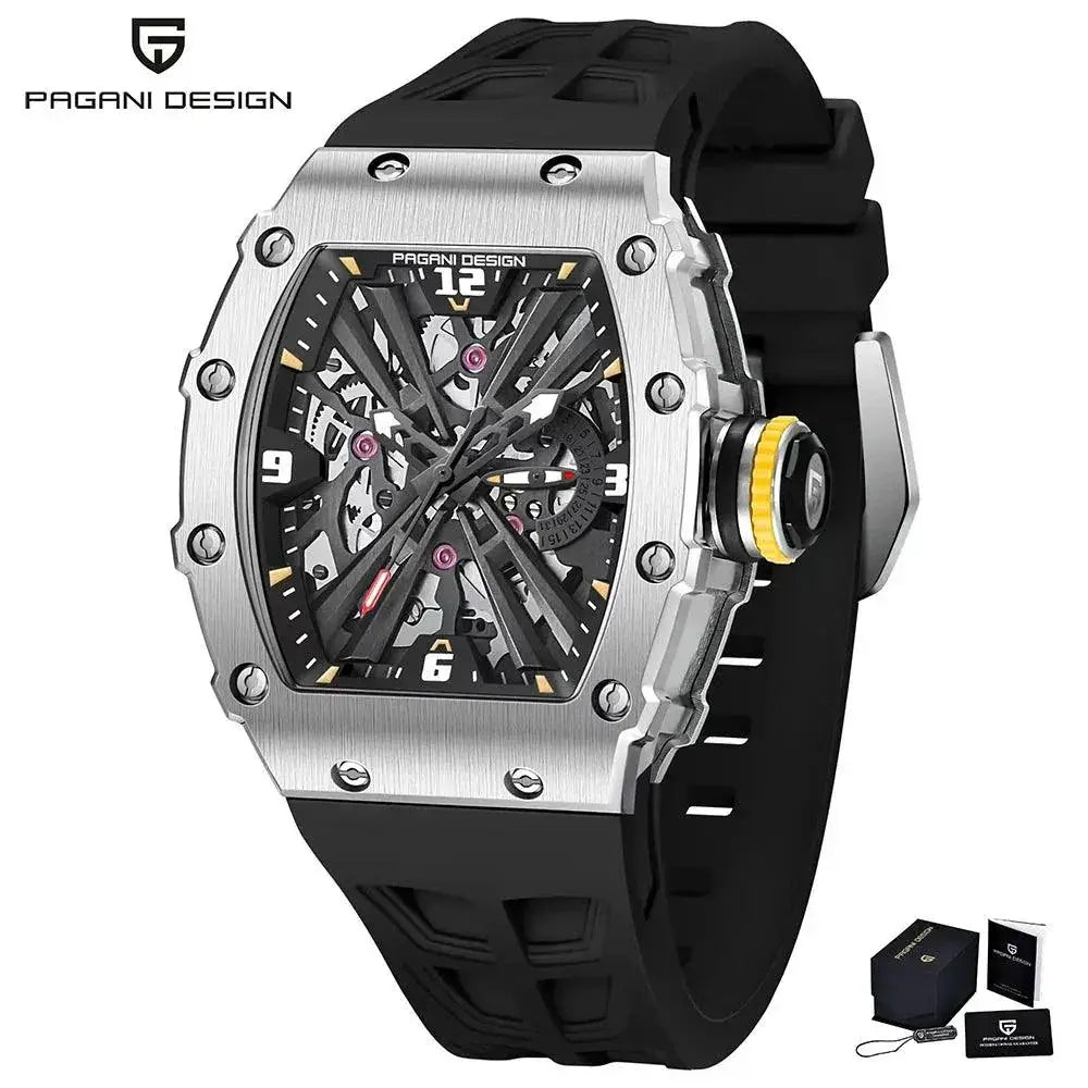 Pagani Design 2023 Mens Quartz Watch Sapphire Waterproof