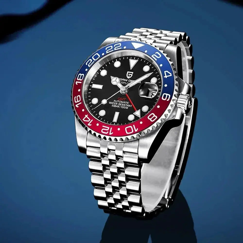 Pagani Design Dual Time Zone GMT Luxury Wristwatch