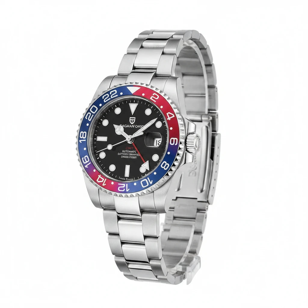 Pagani Design Dual Time Zone GMT Luxury Wristwatch