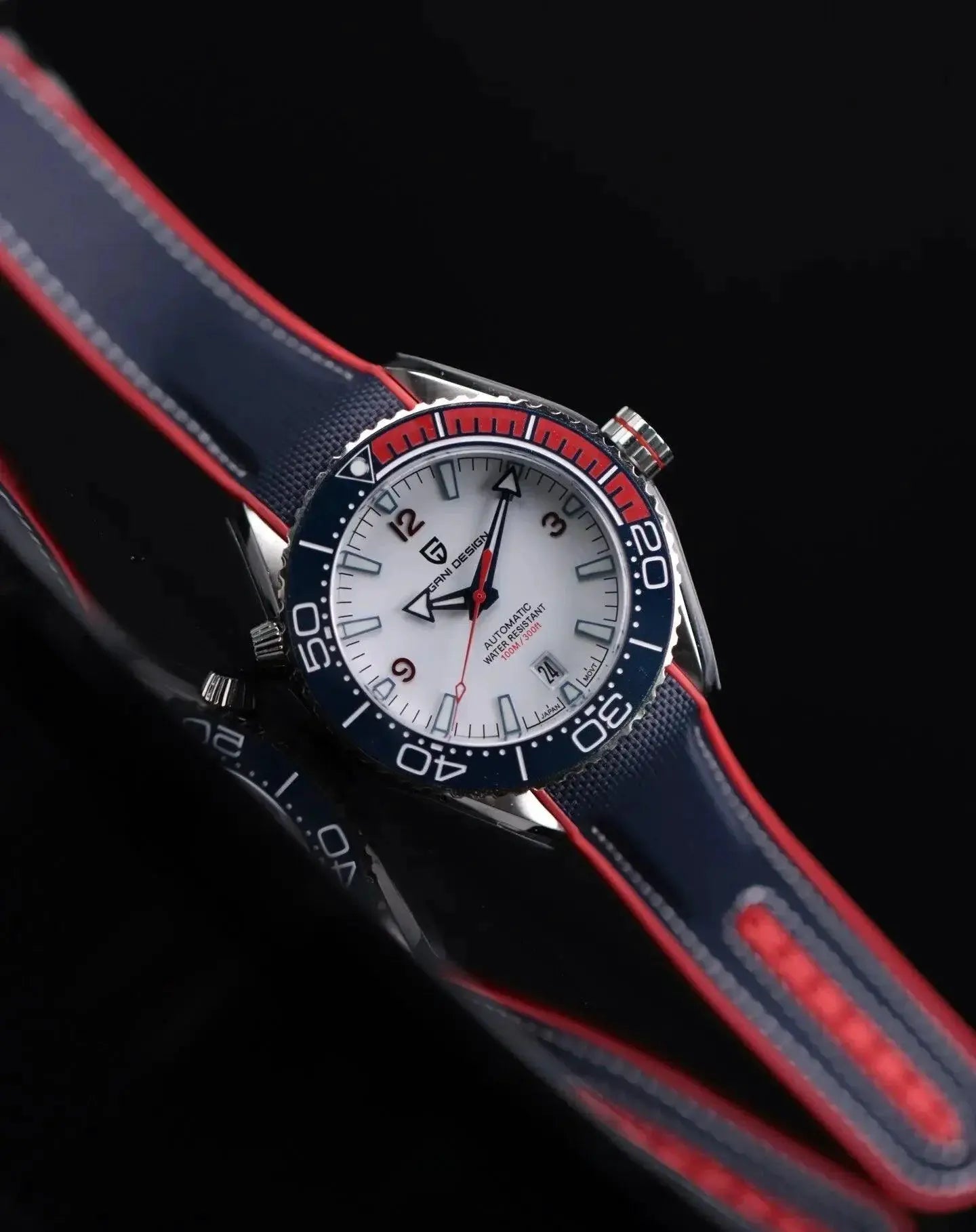 PAGANI Design Luxury Automatic Watch Sapphire Glass