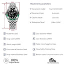 PAGANI DESIGN Luxury GMT Mechanical Wristwatch Adventure Timepiece