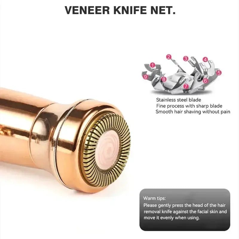 Pain-Free Epilator for Face and Body