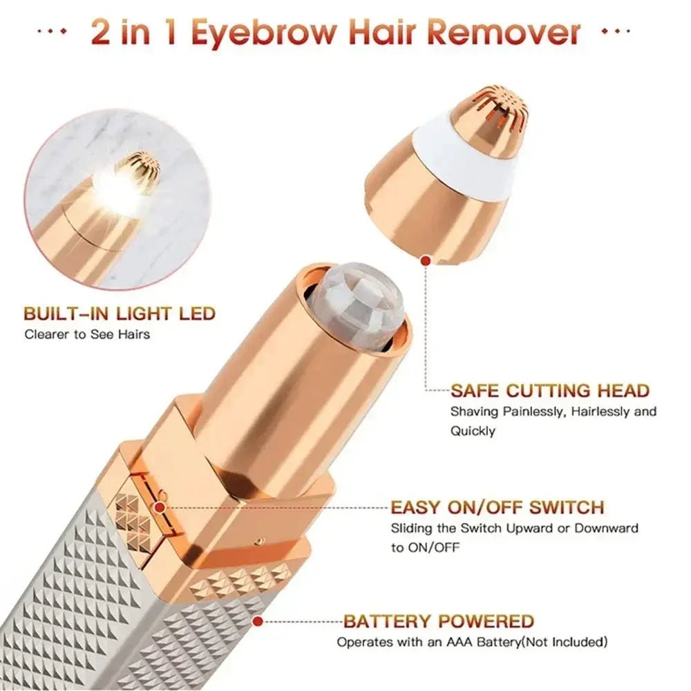 Pain-Free Epilator for Face and Body