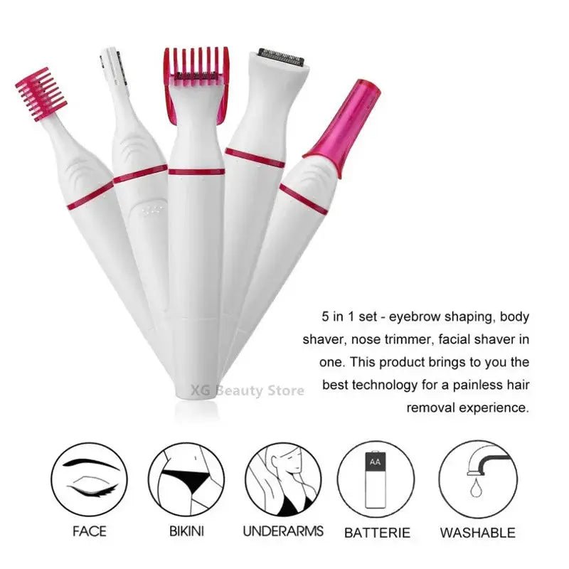 Pain Free Epilator for Women Bikini Hair