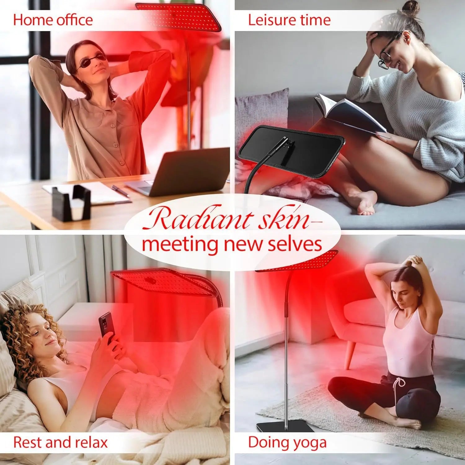Pain Relief LED Therapy Panel for Home