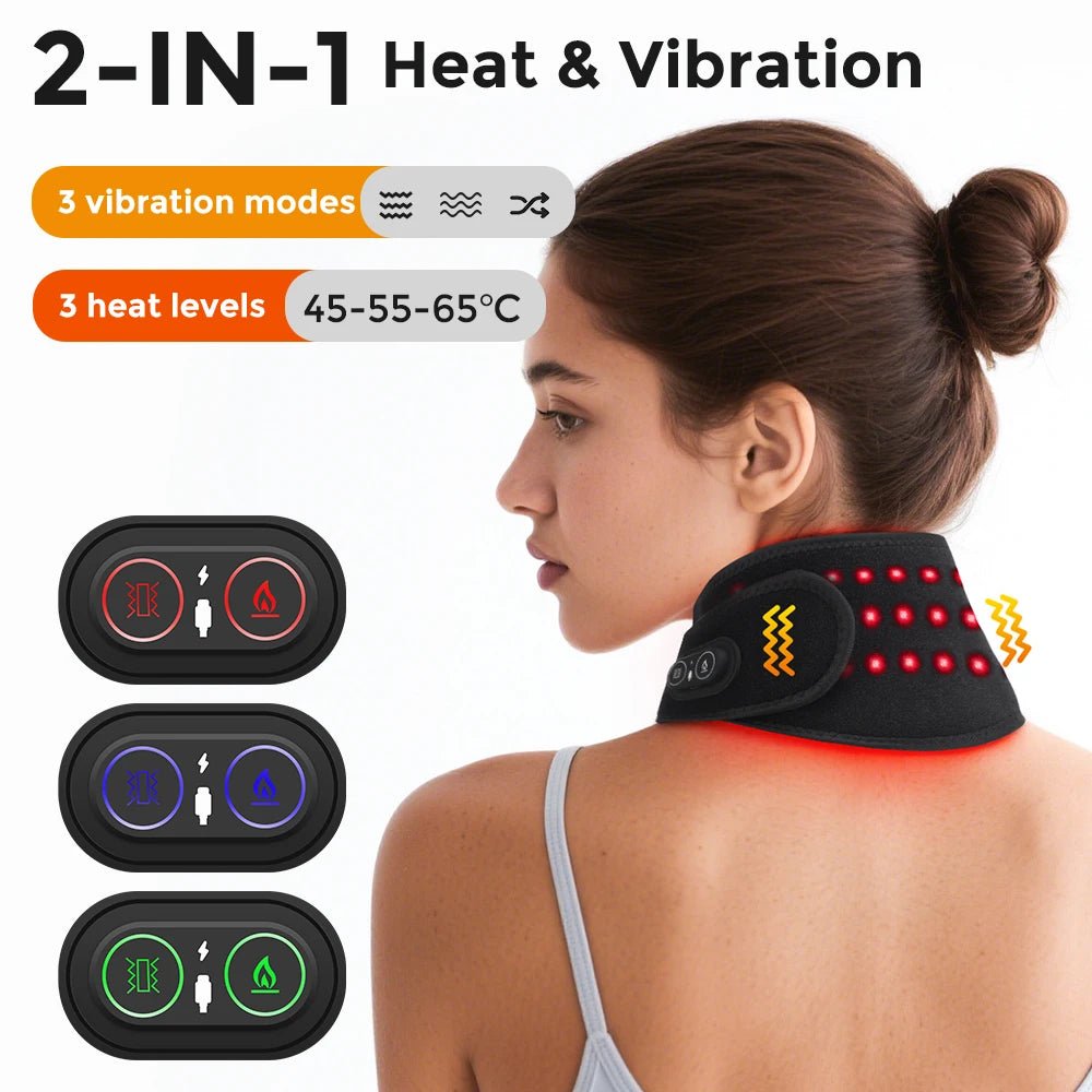 Pain Relief Neck Heating Belt for Office