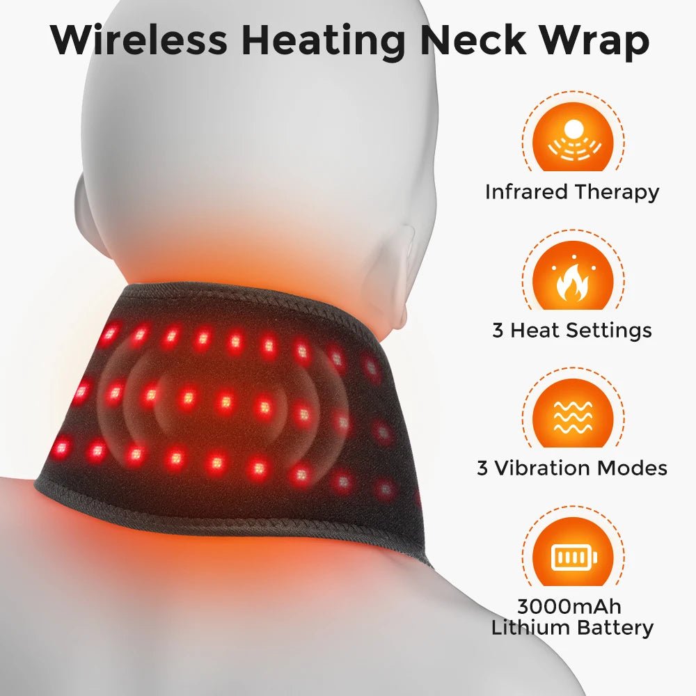 Pain Relief Neck Heating Belt for Office