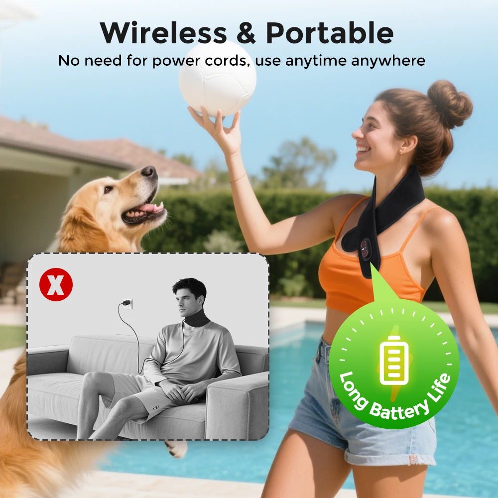 Pain Relief Neck Heating Belt for Office
