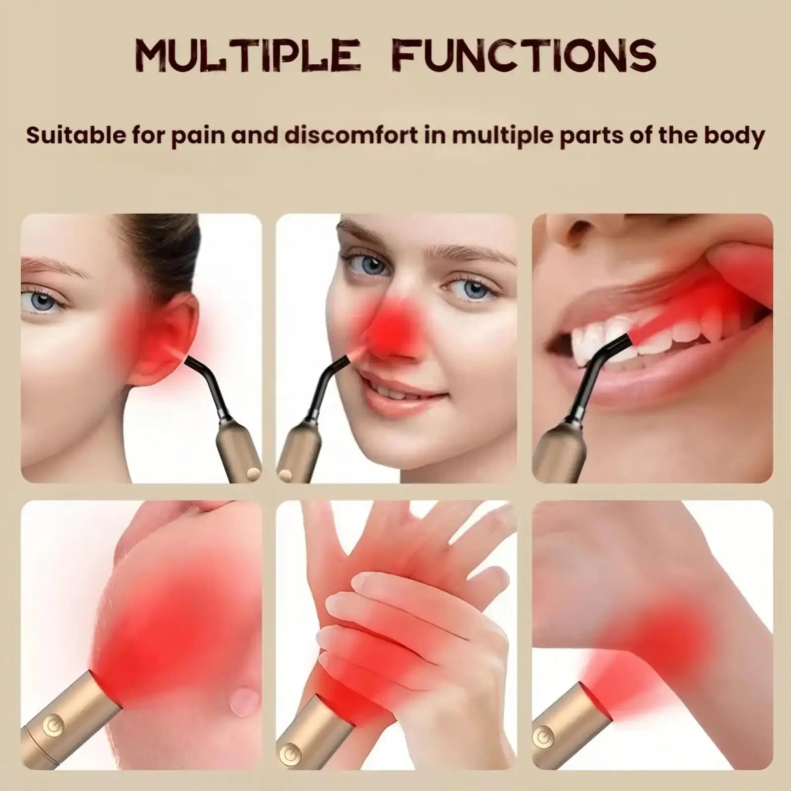 Pain Relief Red Light Therapy Device