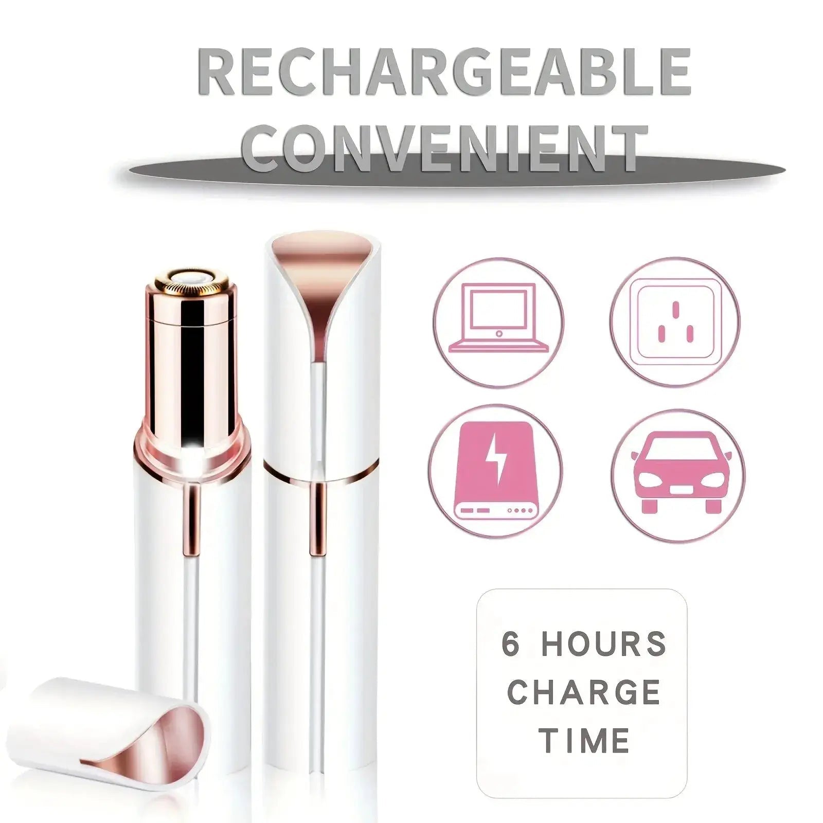 Painless Facial Hair Remover for Travel