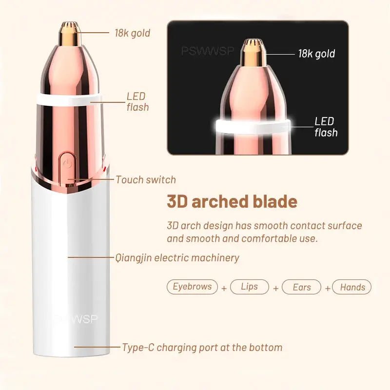 Painless Facial Hair Remover for Women