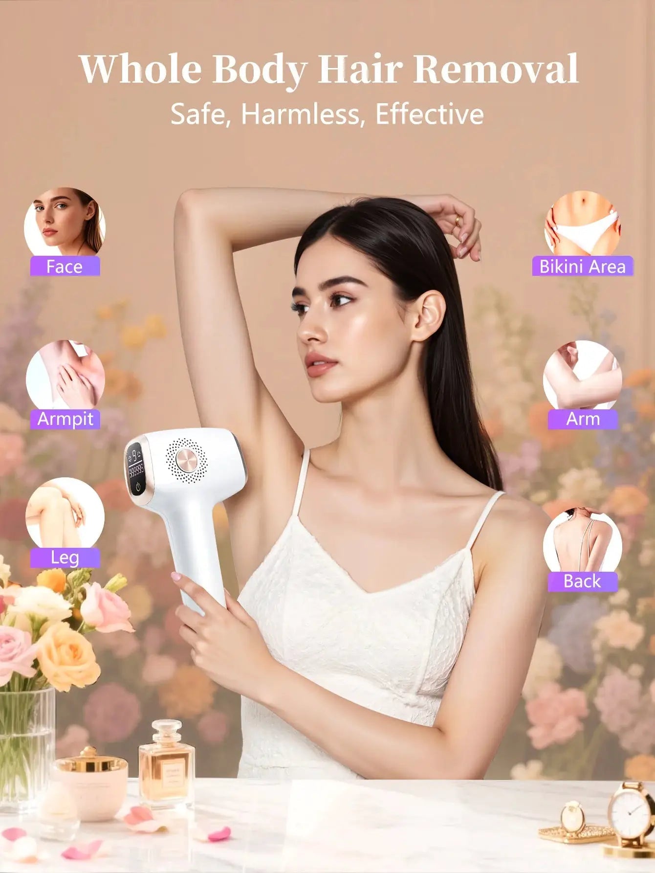Painless IPL Hair Removal for Women