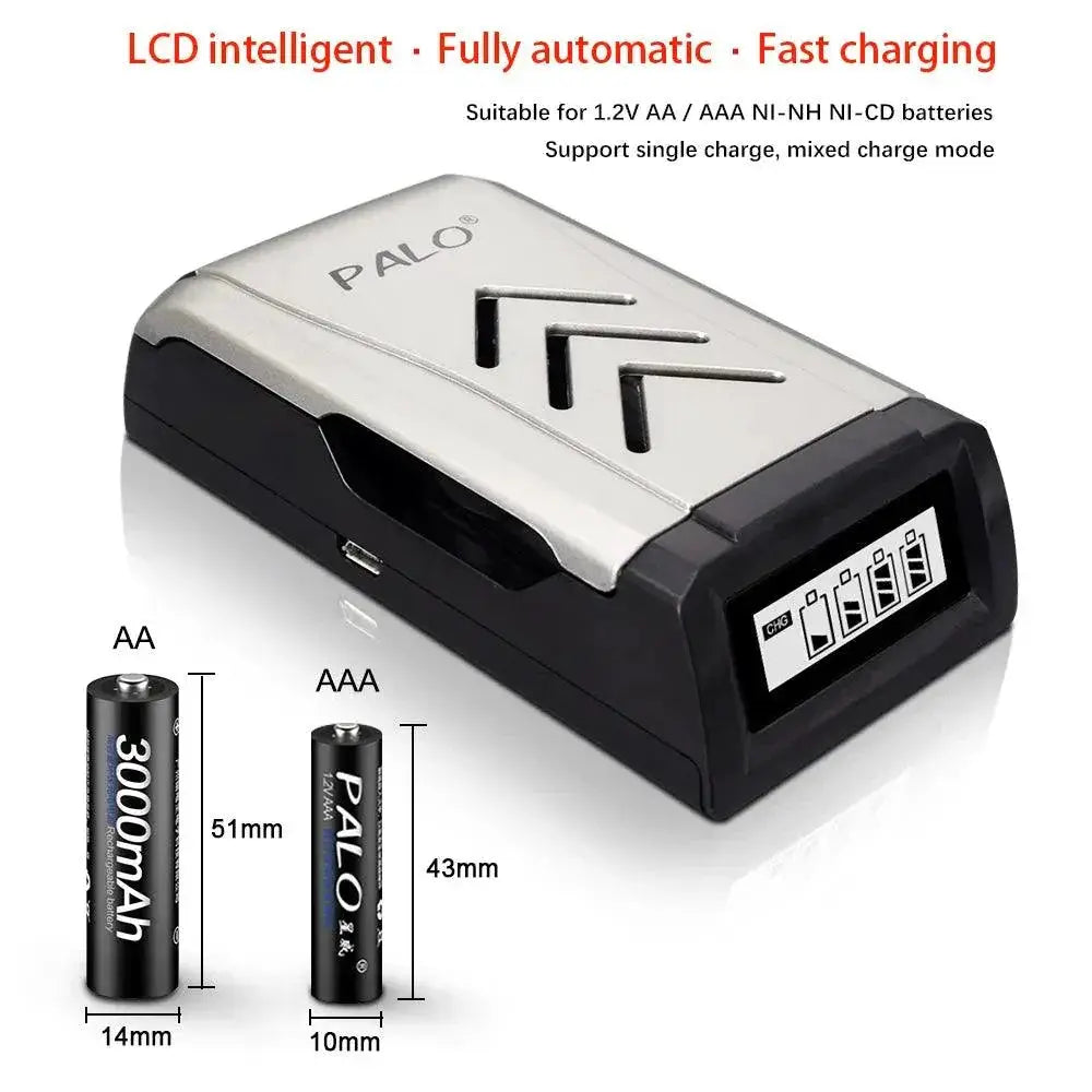 Palo Rechargeable Camera Toy Batteries Long Lasting Power