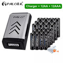 PALO Camera Toy Rechargeable Batteries Long Lasting Power