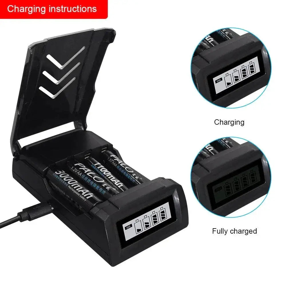Palo Rechargeable Camera Toy Batteries Long Lasting Power