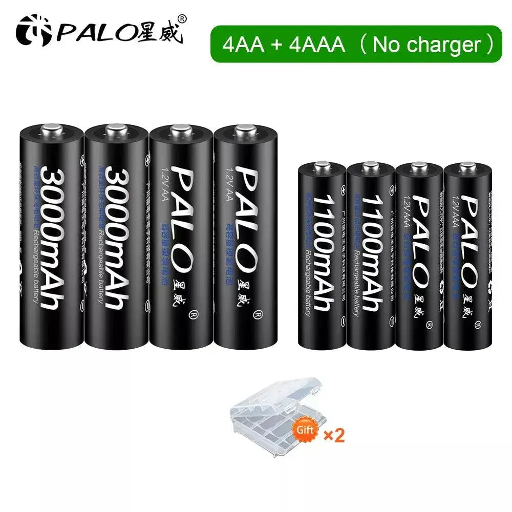 Palo Rechargeable Camera Toy Batteries Long Lasting Power