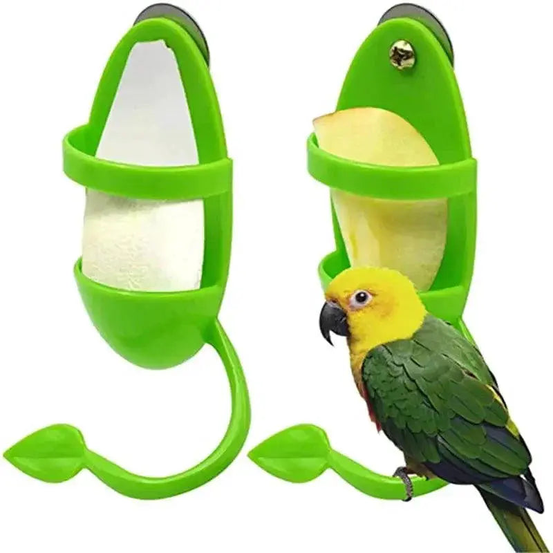 Parrot Feeder Hanging Cage Fruit And Veggie Container Toy