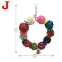 Parrot Foraging Toy With Bell for Birds