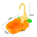 Parrot Perch Shower Bird Bath Basin & Toy - Healthy Bathing