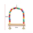 Parrot Swing & Chewing Toy Interactive Bird Cage Kit Set