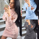 Party Bodycon Mini Dress: Chic Knitted Bandage Outfit