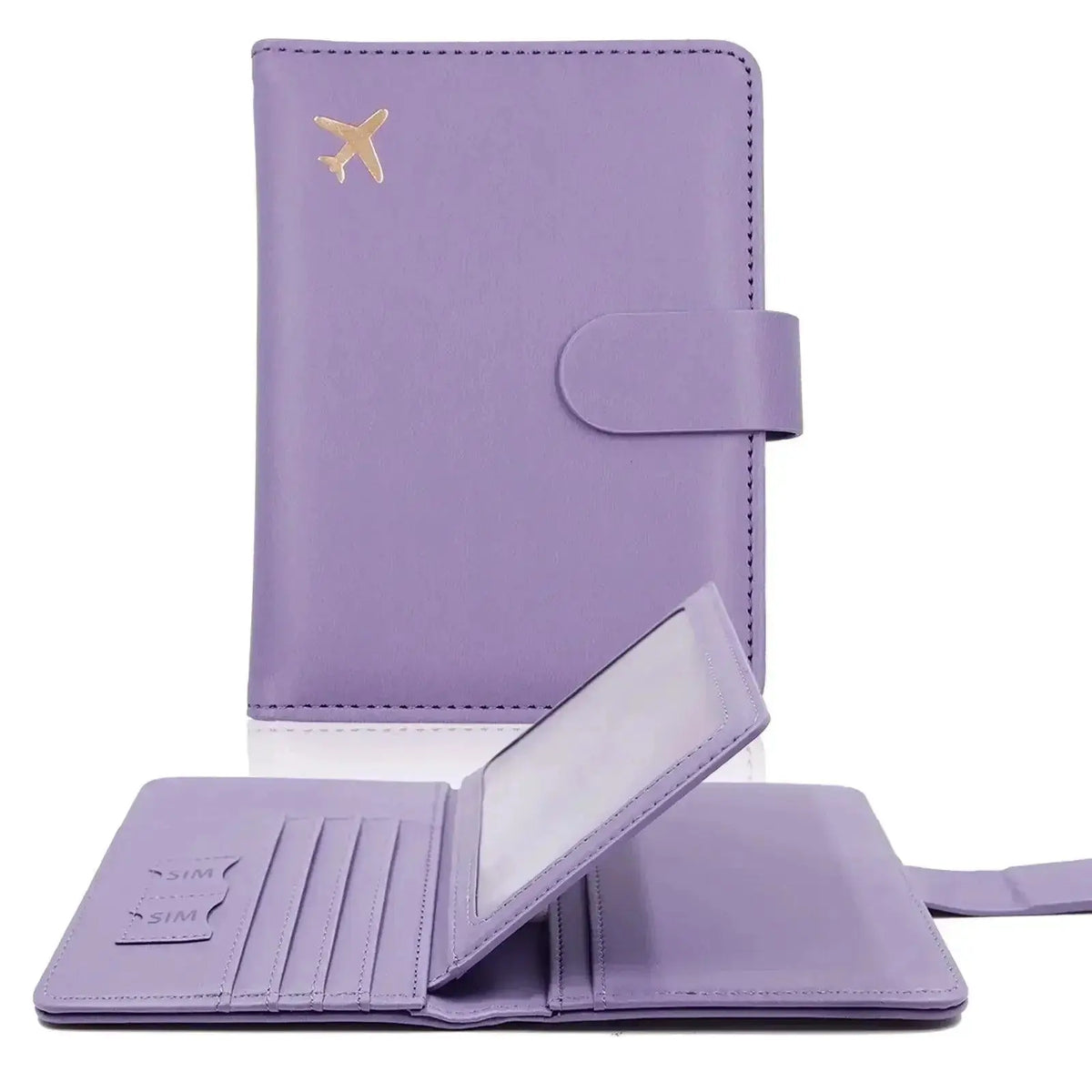 Secure Travel Passport Cover Card Slot — product view 11