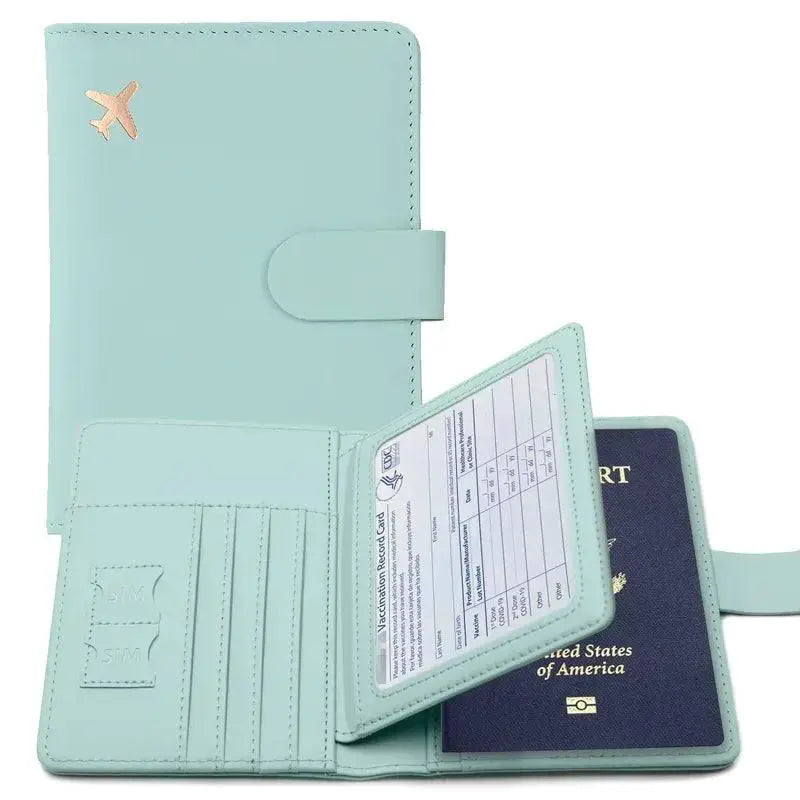 Secure Travel Passport Cover Card Slot — product view 8