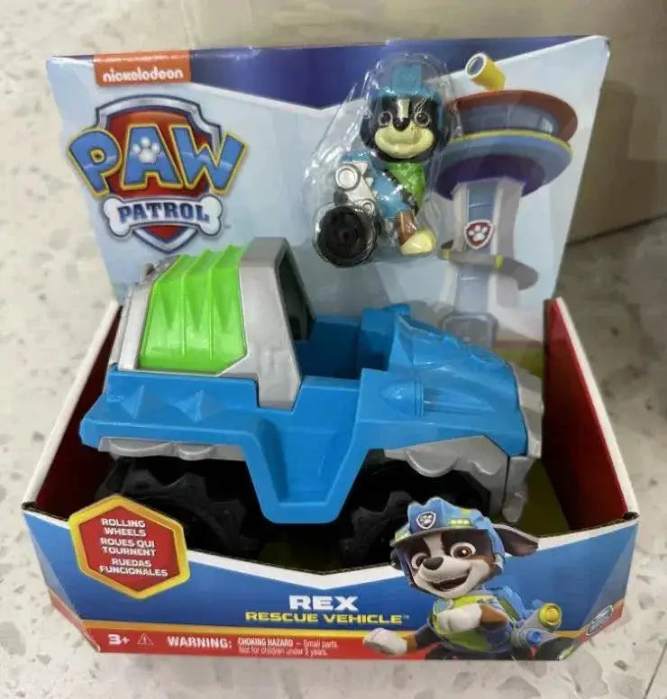 Paw Patrol Character Figure Set With Vehicles Collection