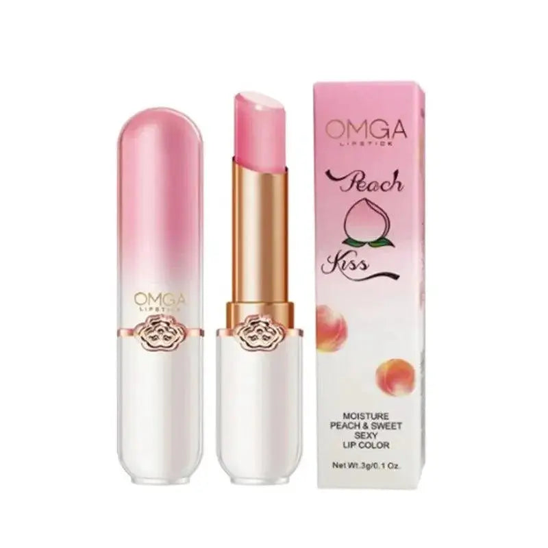 Peach Color Changing Lip Balm Moisturizing Beauty Delight