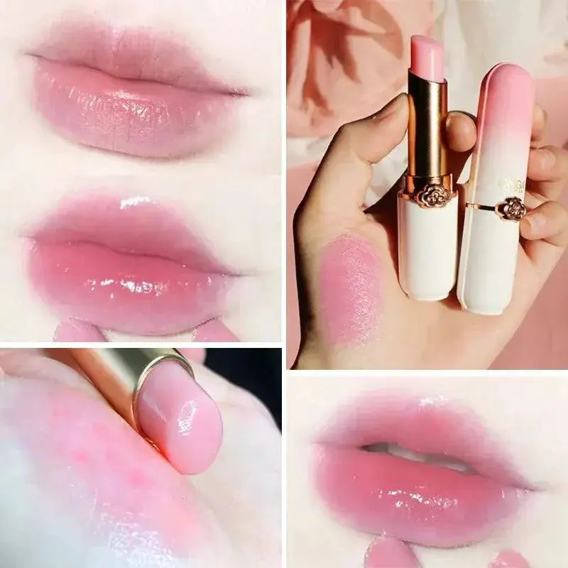 Peach Color Changing Lip Balm Moisturizing Beauty Delight