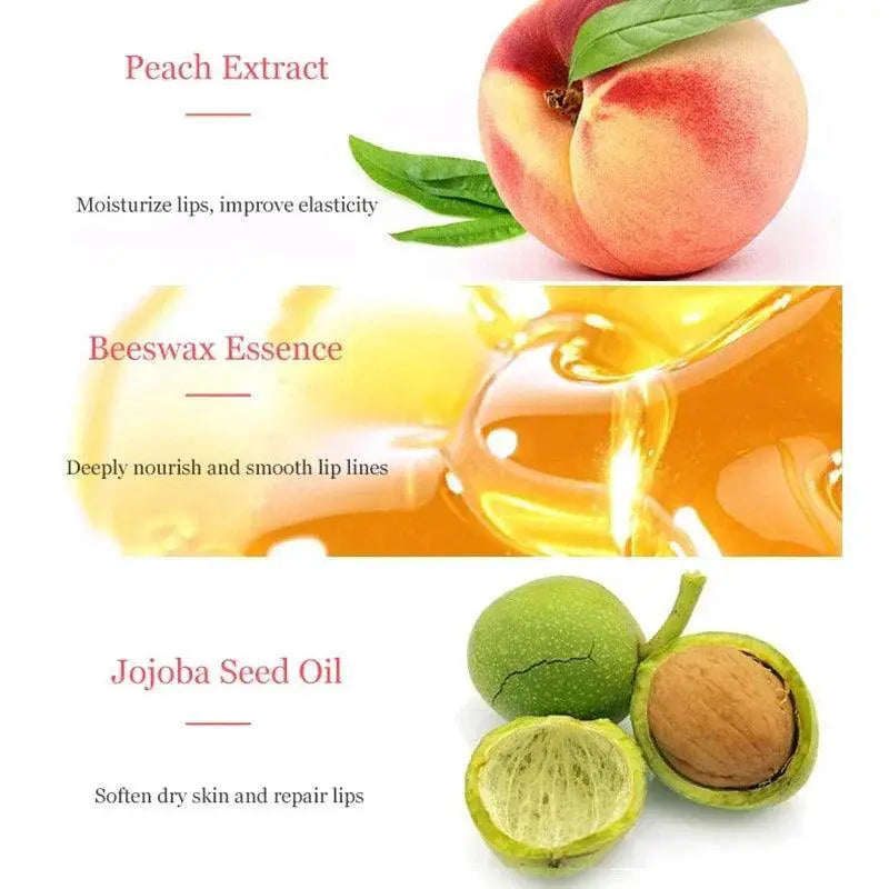 Peachy Lip Gloss Hydrating Oil For Soft Long Lasting Lips