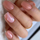 Pearlescent Square Nails Kit for Effortless Nail Designs