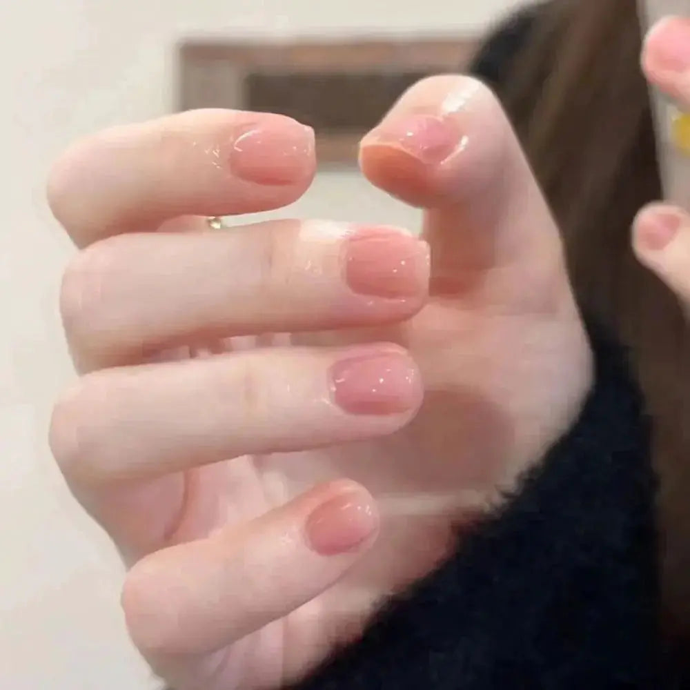 Pearlescent Square Nails Kit For Effortless Nail Designs