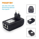 PEGATAH Power Over Ethernet PoE Injector for IP Cameras
