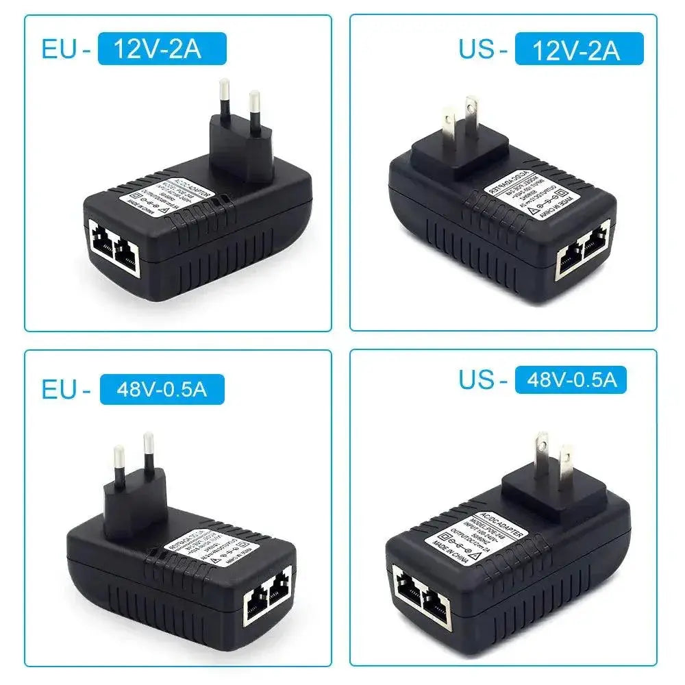 Pegatah PoE Injector For IP Cameras Power Over Ethernet