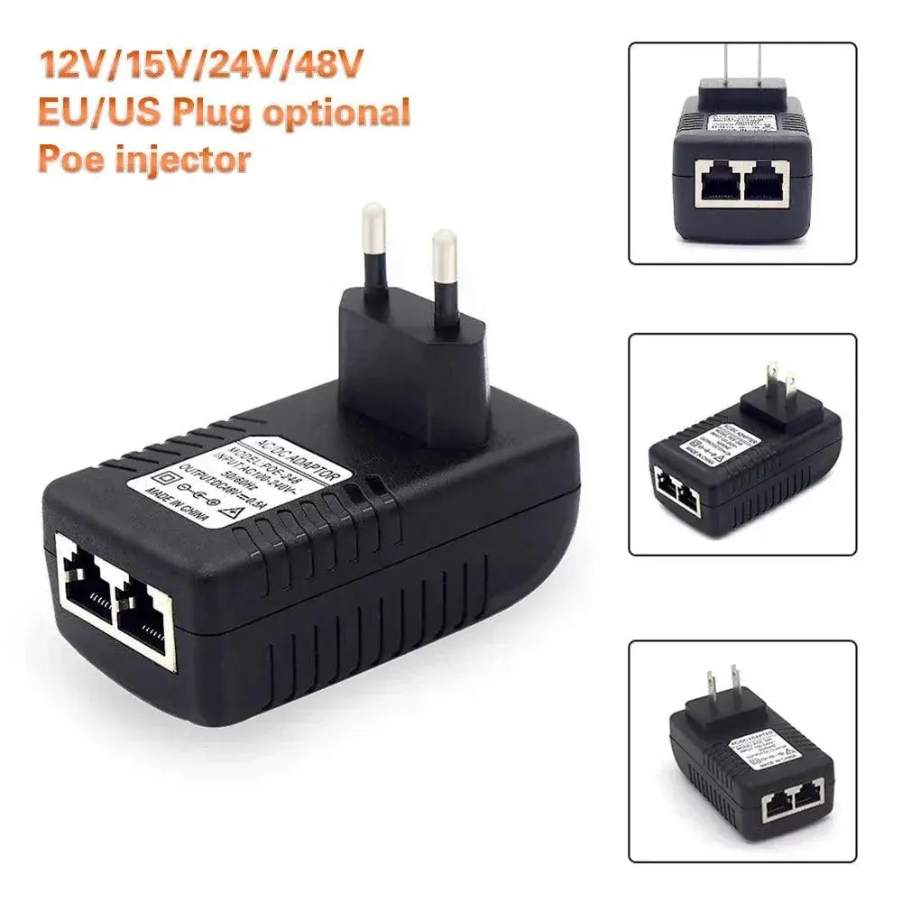 Pegatah PoE Injector For IP Cameras Power Over Ethernet