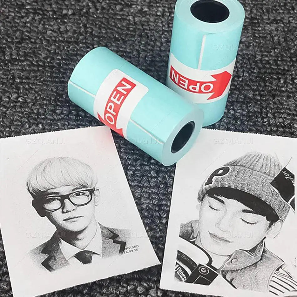 Peripage A6 Thermal Paper Rolls 58x30mm High Quality Labels