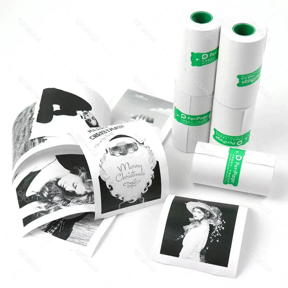 Peripage A6 Thermal Paper Rolls 58x30mm High Quality Labels