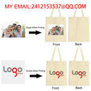 Personalized Canvas Tote Bag for Women