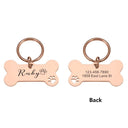 Personalized Pet ID Tags Engraved Name Collar for Pets