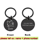 Personalized Reflective Cat ID Tag with Free Engraving