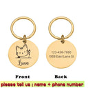 Personalized Reflective Cat ID Tag with Free Engraving